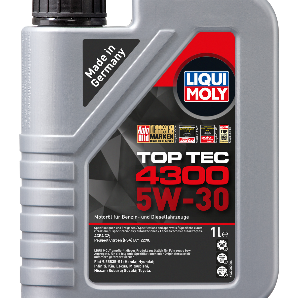 top tec 4300 5w 30